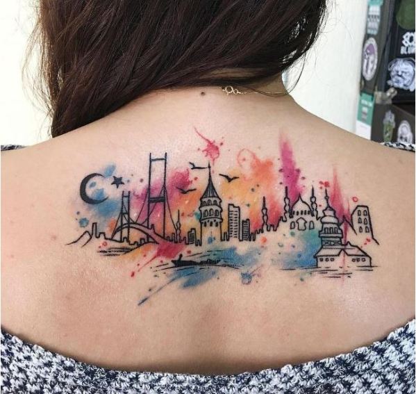 Map Tattoos For Girl