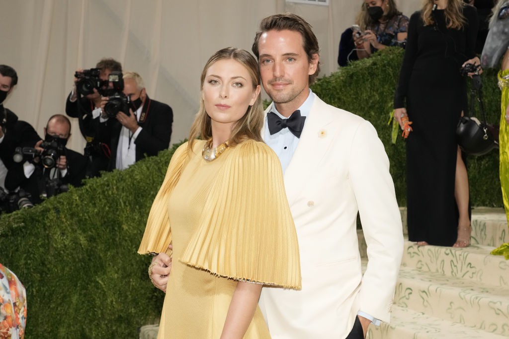 Maria Sharapova and Alexander Gilkes have been engaged since December 2020