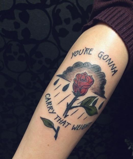 Roses Tattoos For Girls