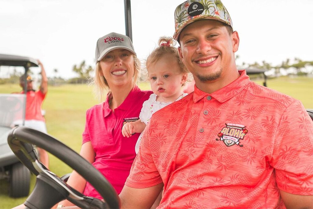 Patrick Mahomes, Brittany Matthews Mahomes, Daughter, Sterling, Father's Day 2022, Instagram