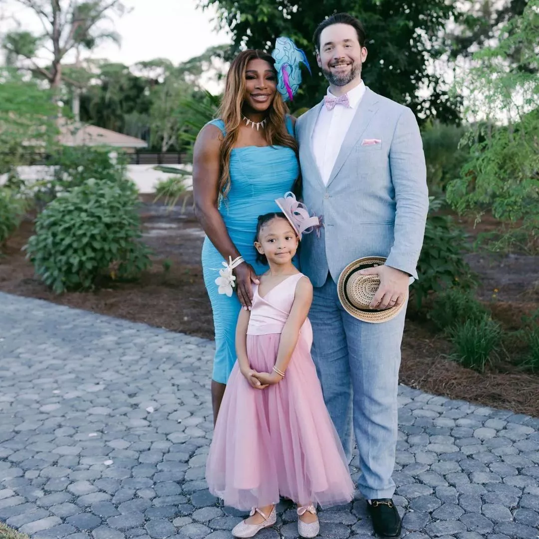 Serena Williams Family Photo