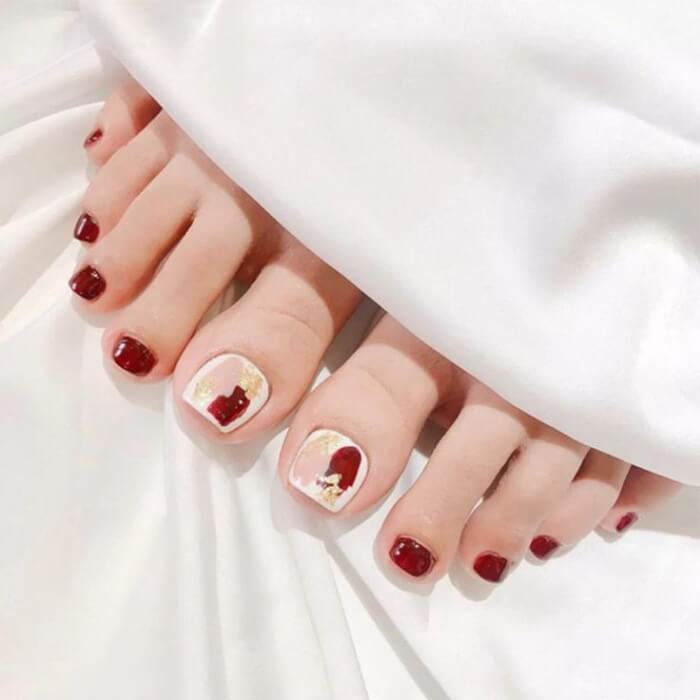 30 Spring Toe Nail Ideas That Bring Flowers To Your Life - 203