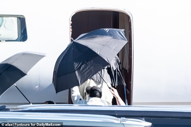 Taylor Swift has boarded her private jet and departed from Las Vegas