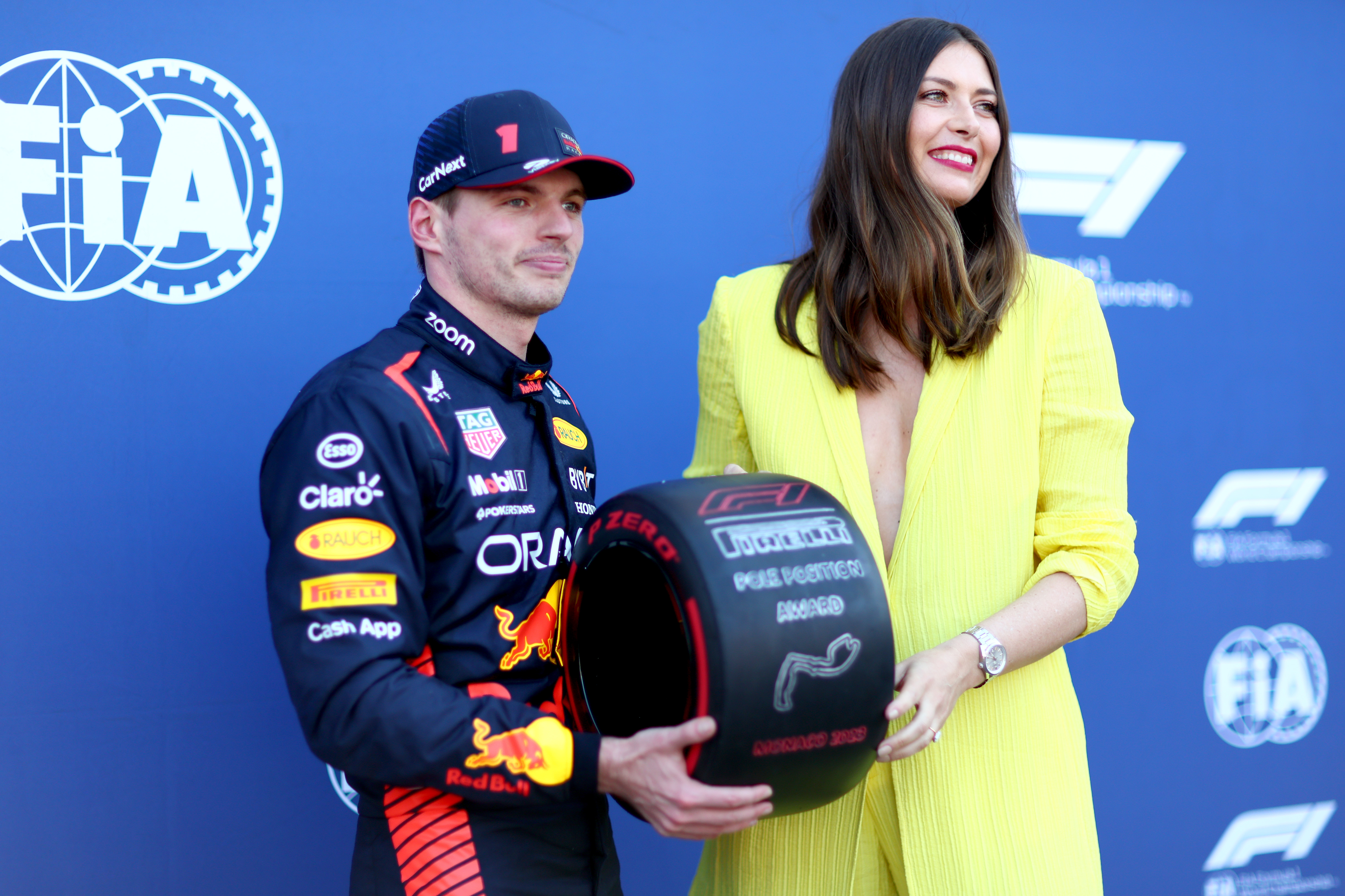 Sharapova was recently seen at the Monaco Grand Prix alongside Max Verstappen
