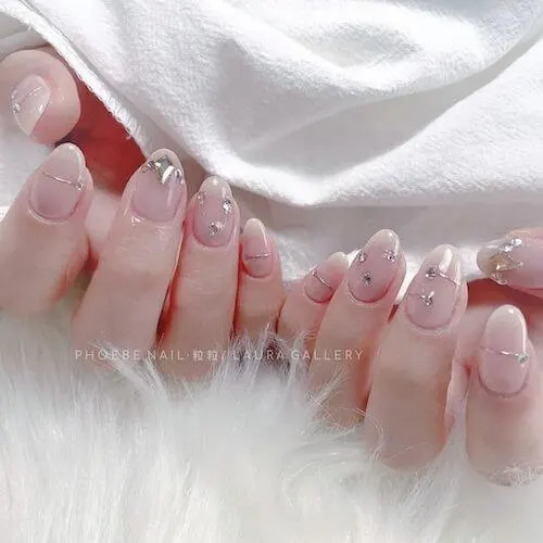 short Chinese nails