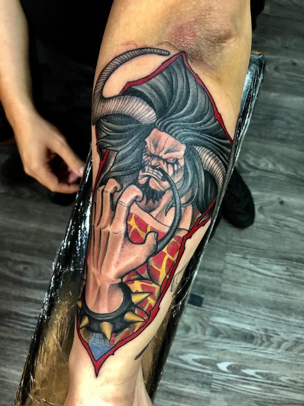 Kaido tattoo forearm