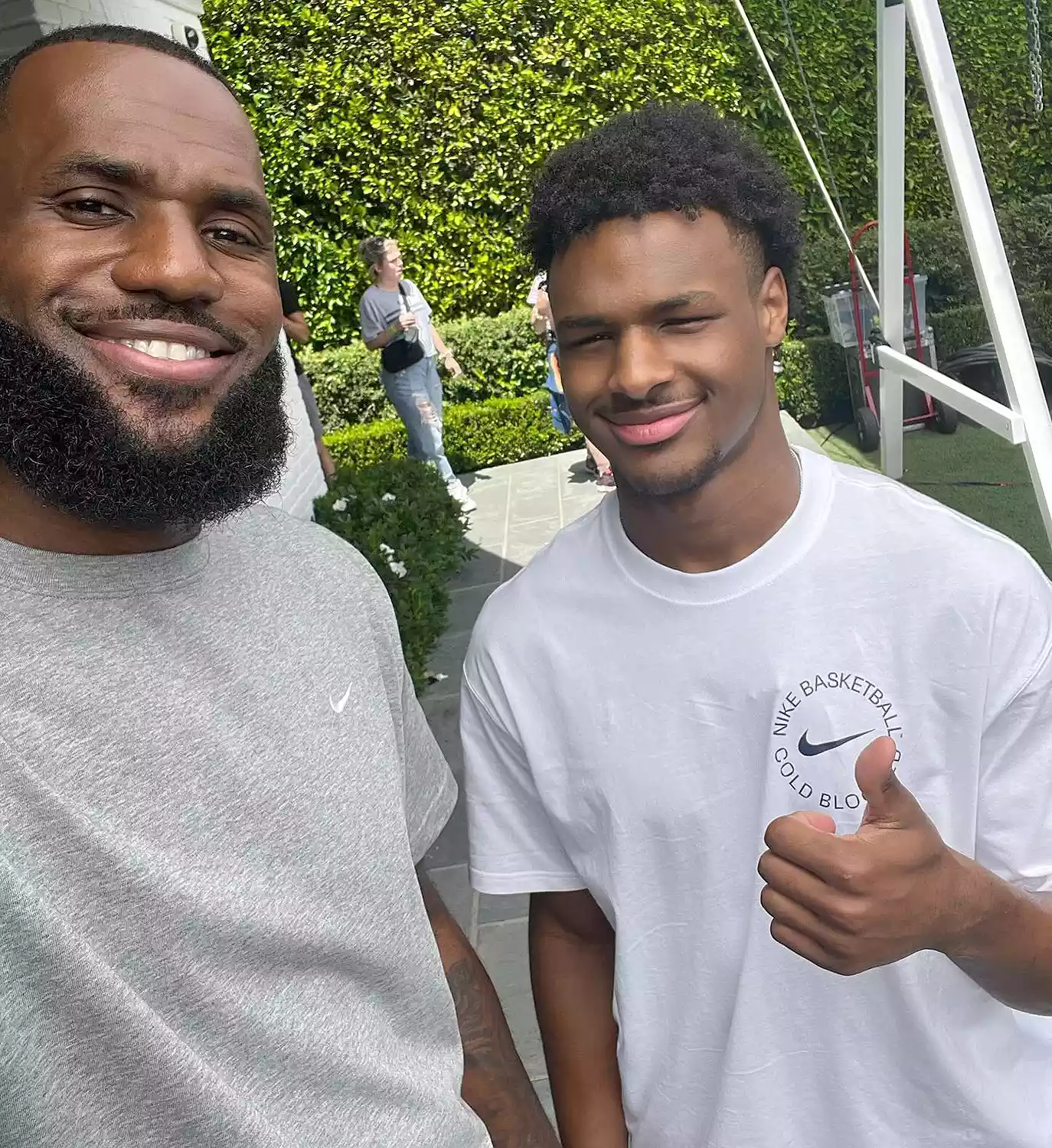 LeBron James Celebrates Son Bronny's Birthday, Says He is the G.O.A.T 'On and Off the Court'