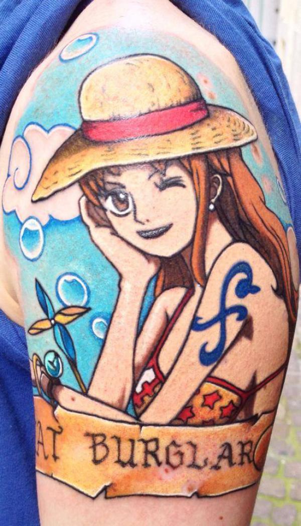 Nami Tattoo upper arm