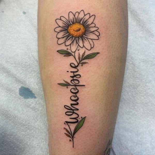 Whoopsie daisy tattoo