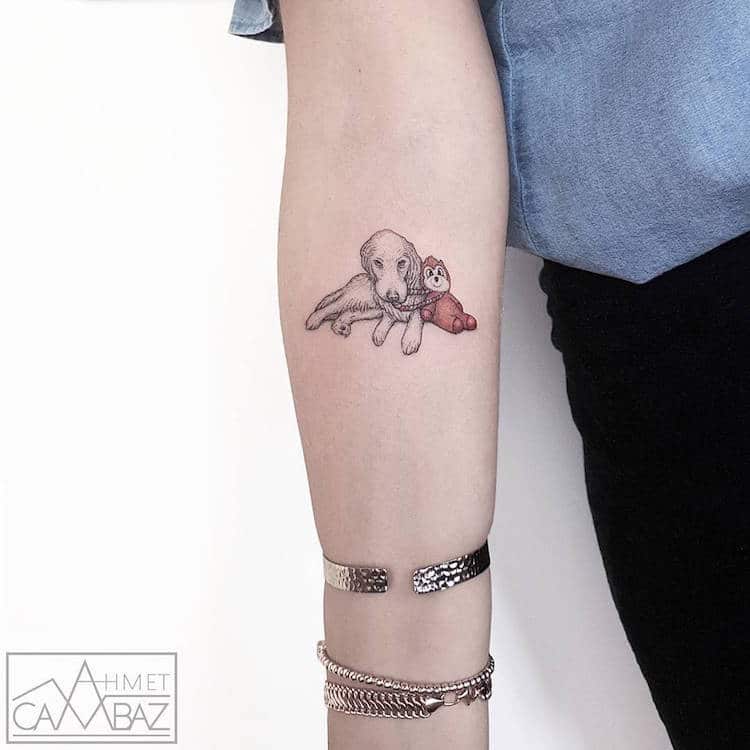 Cute Small Tattoos Simple Tattoos Illustration Ahmet Cambaz