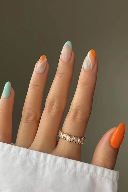 simple summer nails