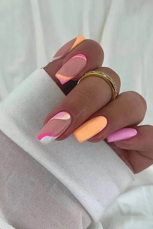 simple summer nails