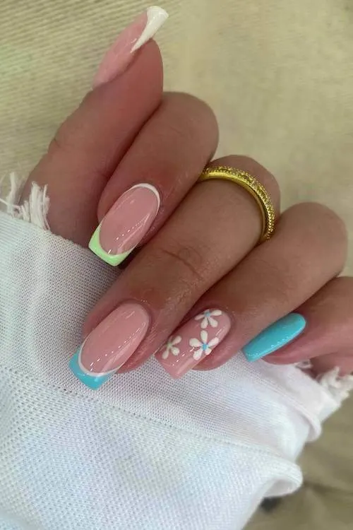 simple summer nails