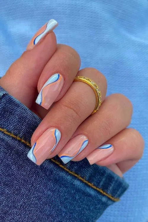 simple summer nails