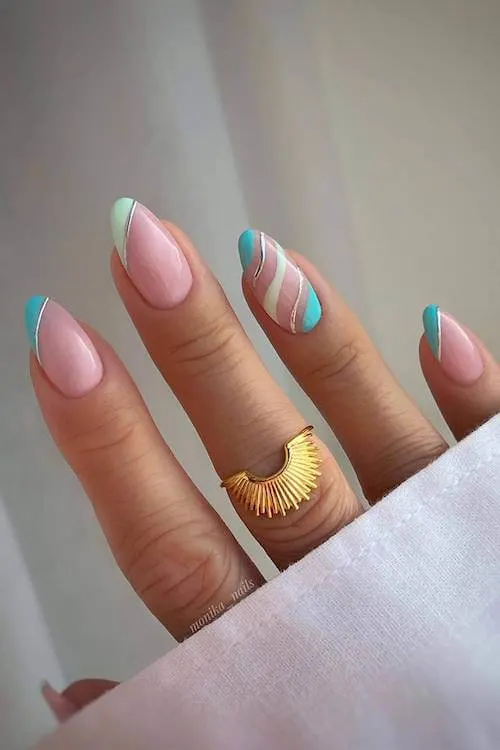 simple summer nails