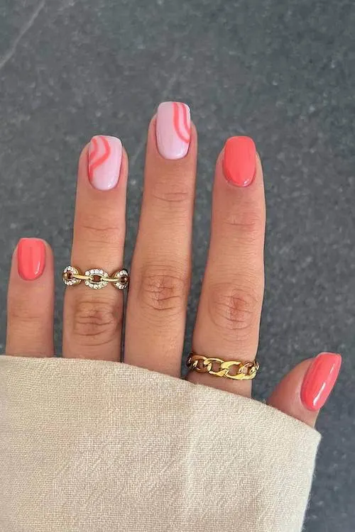 simple summer nails