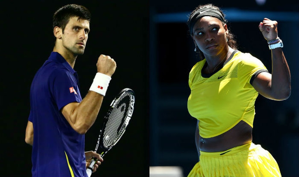 Serena Williams được đánh giá vĩ đại hơn Djokovic - 1