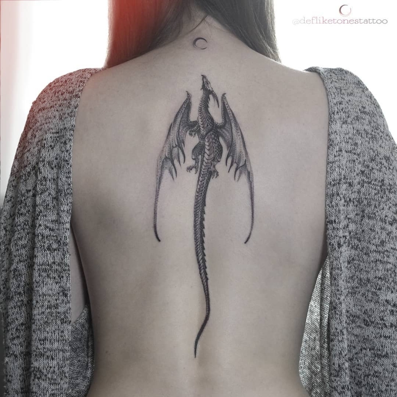 dragon tattoo idea