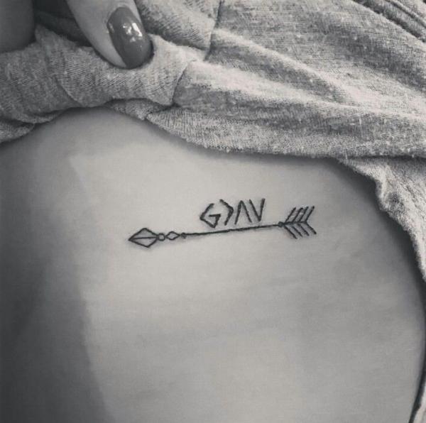 god is greater than the highs and lows side tattoo