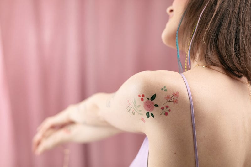 Flower Tattoos | Temporary Tattoos | Party Tattoos UK – Pretty Little Party Shop