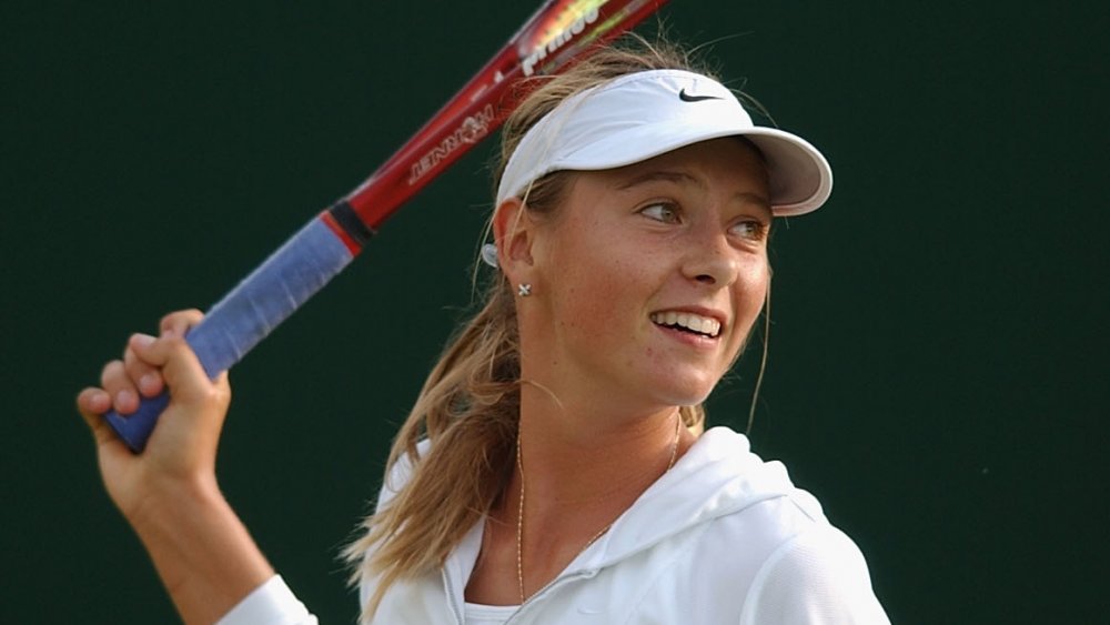 young Maria Sharapova