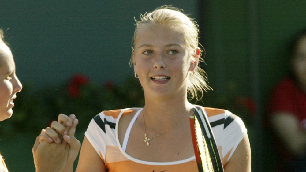 young Maria Sharapova