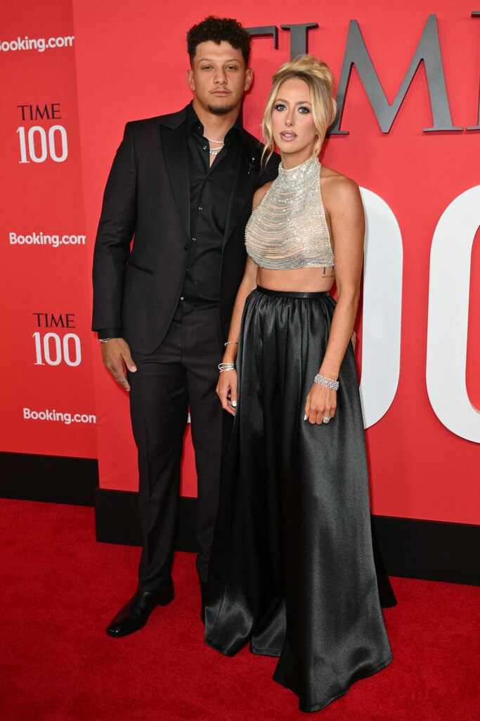 Patrick Mahomes, Brittany Mahomes, TIME100 Next Gala