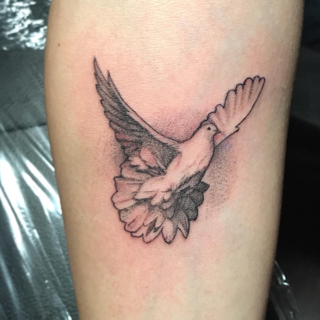 Dove Tattoo On Hand