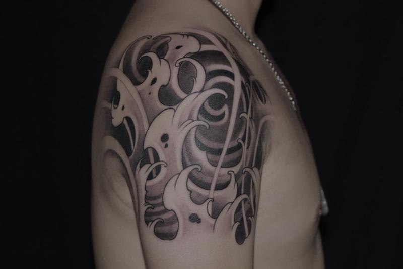 Japanese Ocean Tattoo 1