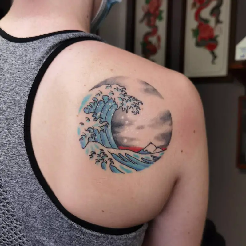 Japanese Ocean Tattoo 5