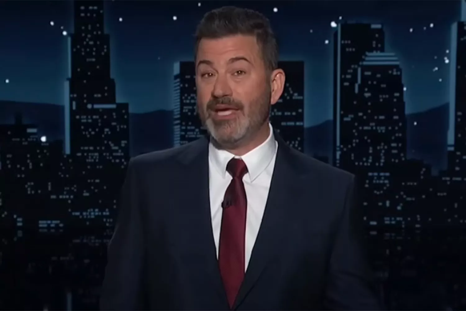 Jimmy Kimmel on "Jimmy Kimmel Live!"