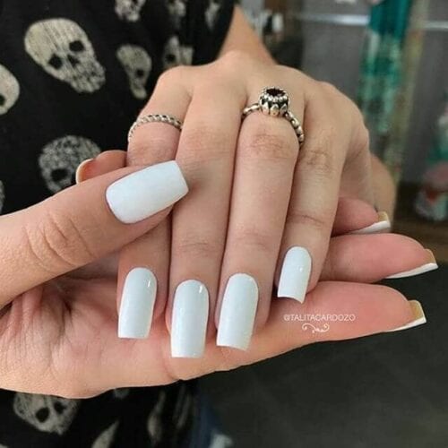 60 Beautiful White Nail Art Designs and Ideas to Try Now