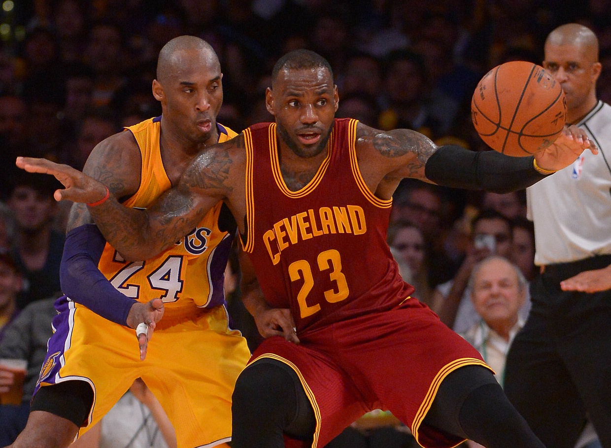 Kobe Bryant wins NBA MVP over LeBron James in 2008.