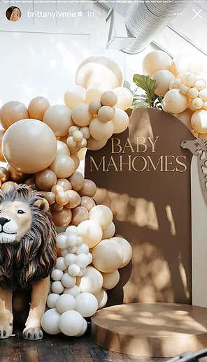 Pregnant Brittany Mahomes Celebrates Jungle-Themed Baby Shower with Family and Friends