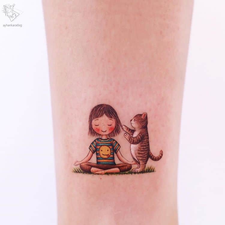 Cute Tattoos by Ayhan Karadag