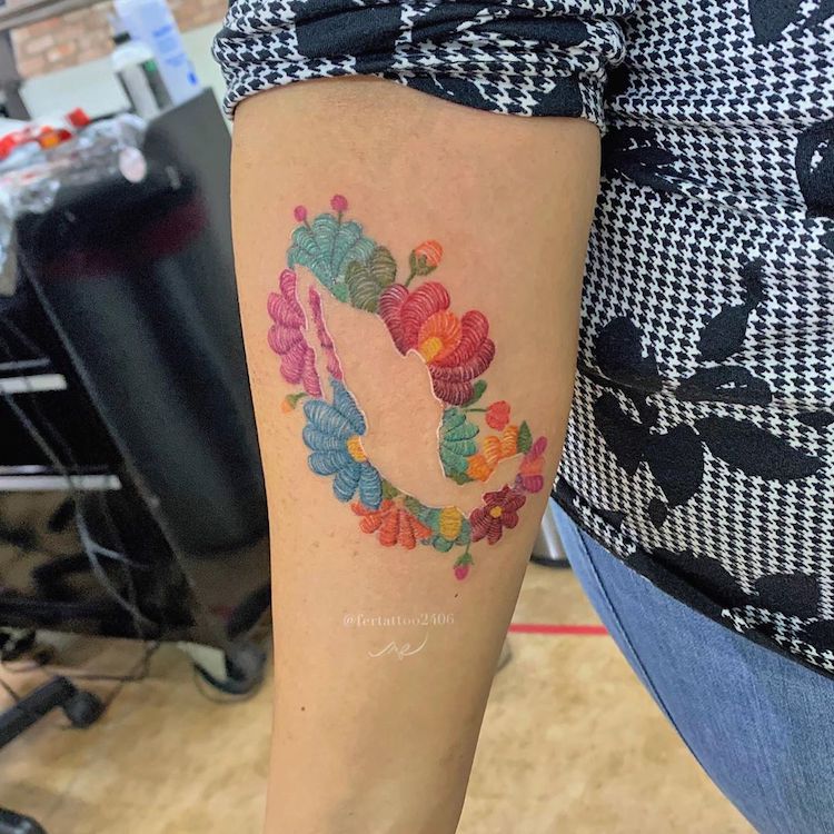 Embroidery Tattoos