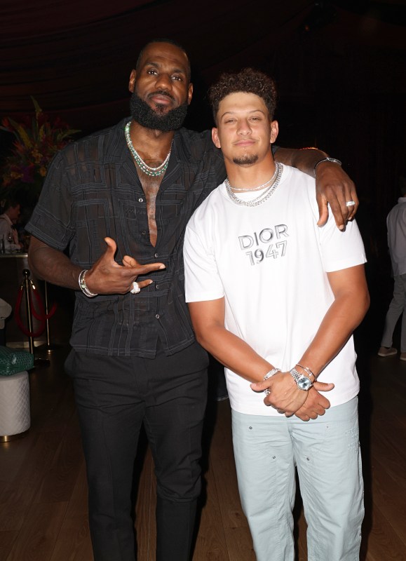 Patrick Mahomes, LeBron James