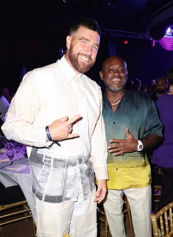 Travis Kelce and Steve Stoute