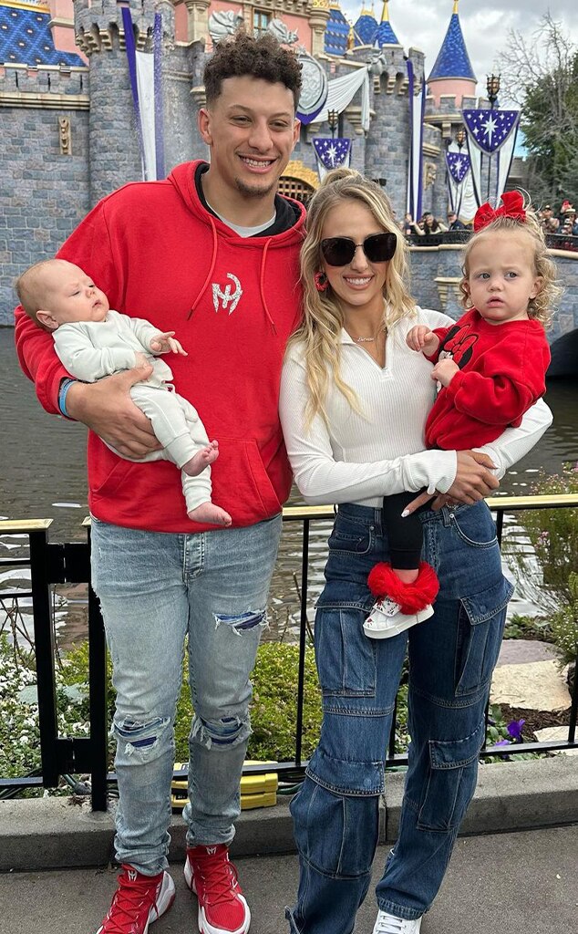 Patrick Mahomes family, Disneyland, Instagram