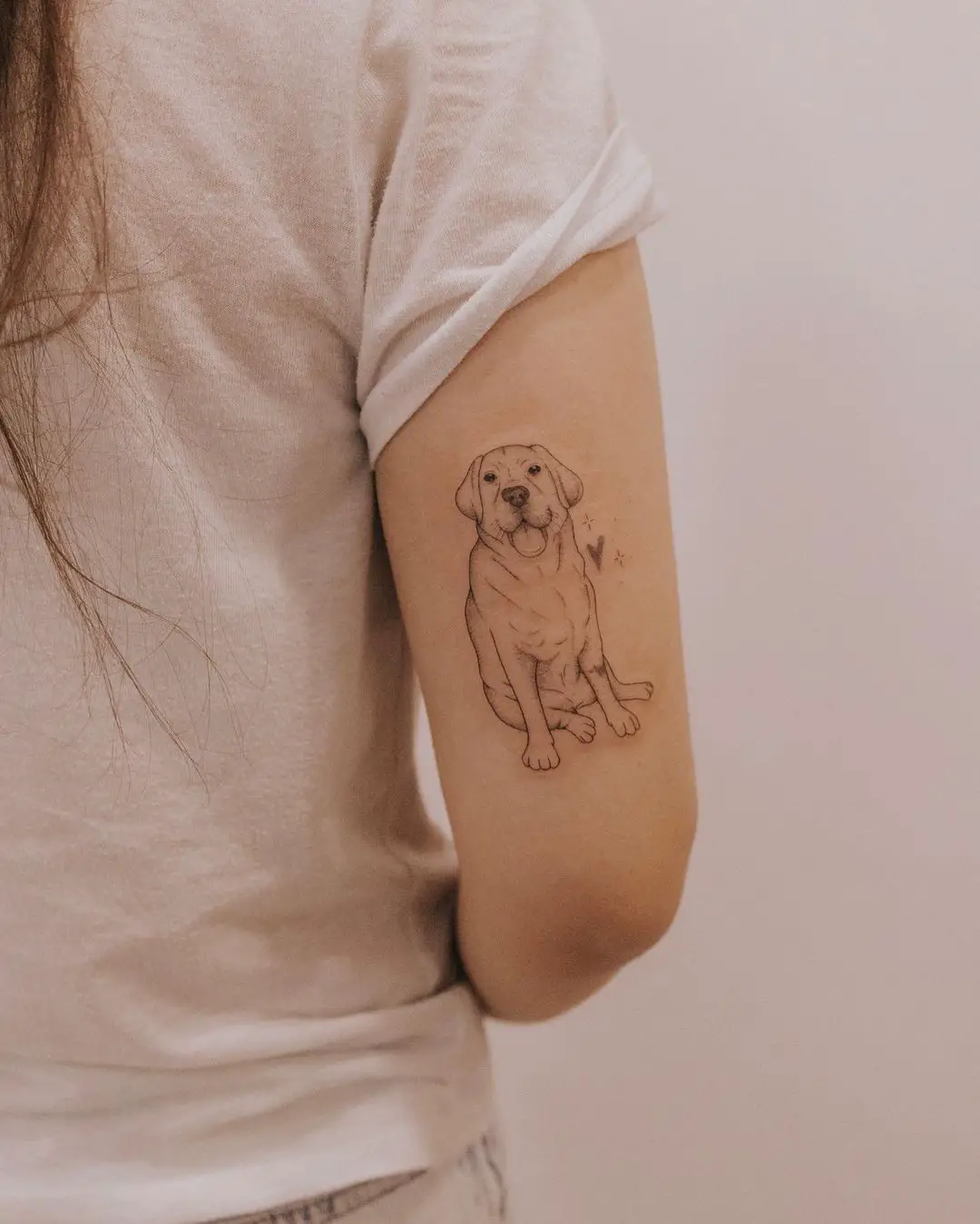 simple dog tattoos by tattoorroom