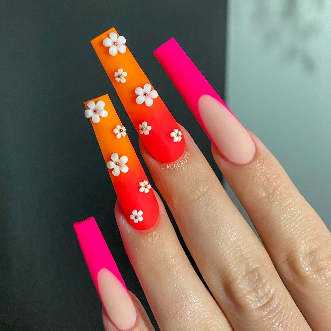 Elevate Your Style: Trendsetting Summer Coffin Nails of 2024