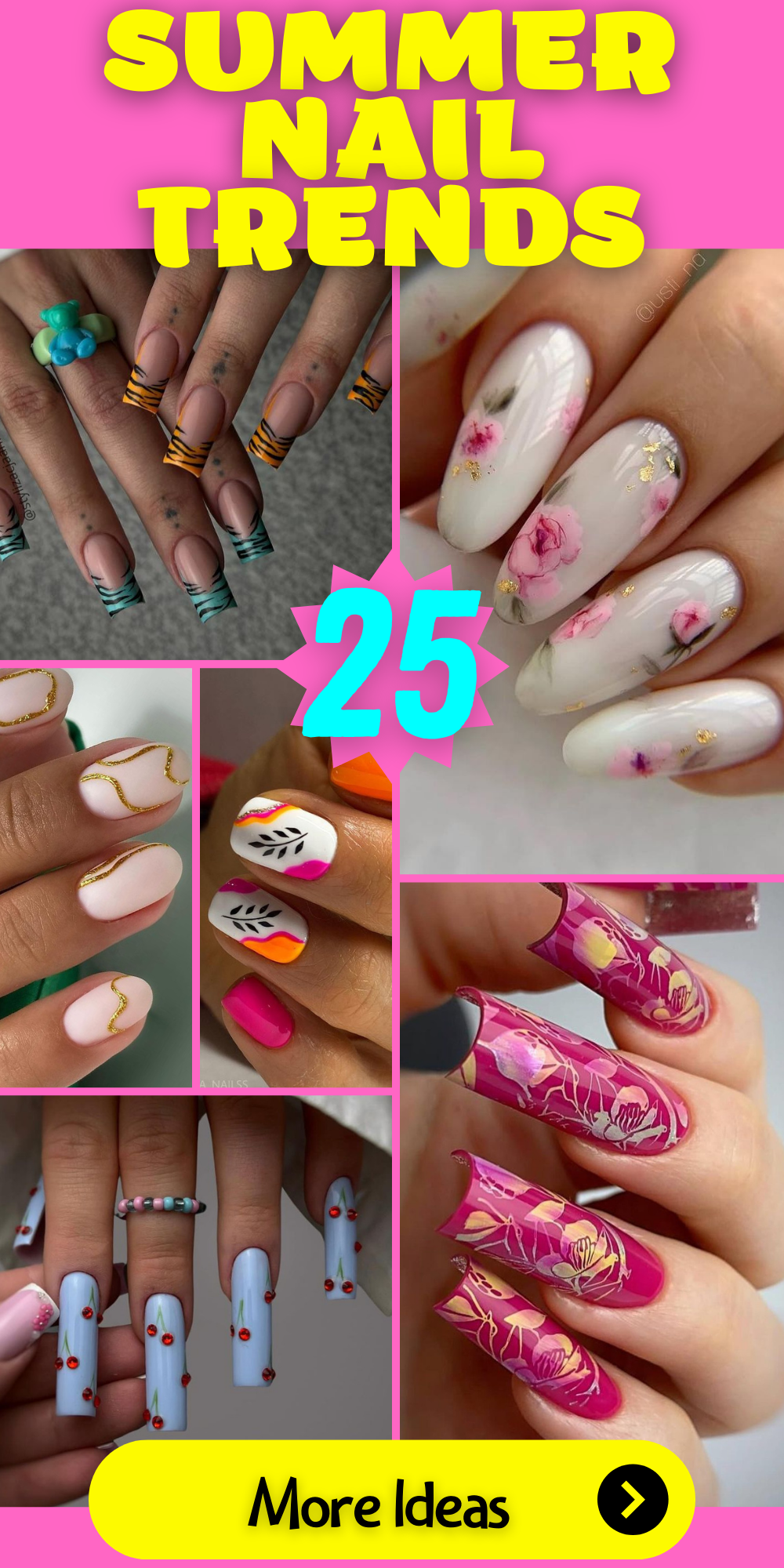 25 Must-Try Summer Nail Trends for Your Next Manicure Adventure