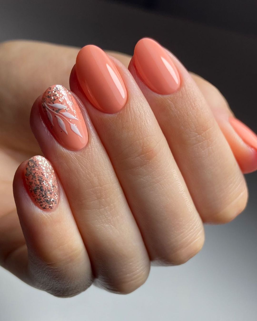 Glowing Glamour: 25 Neon Coral Nails Ideas to Brighten Your Look