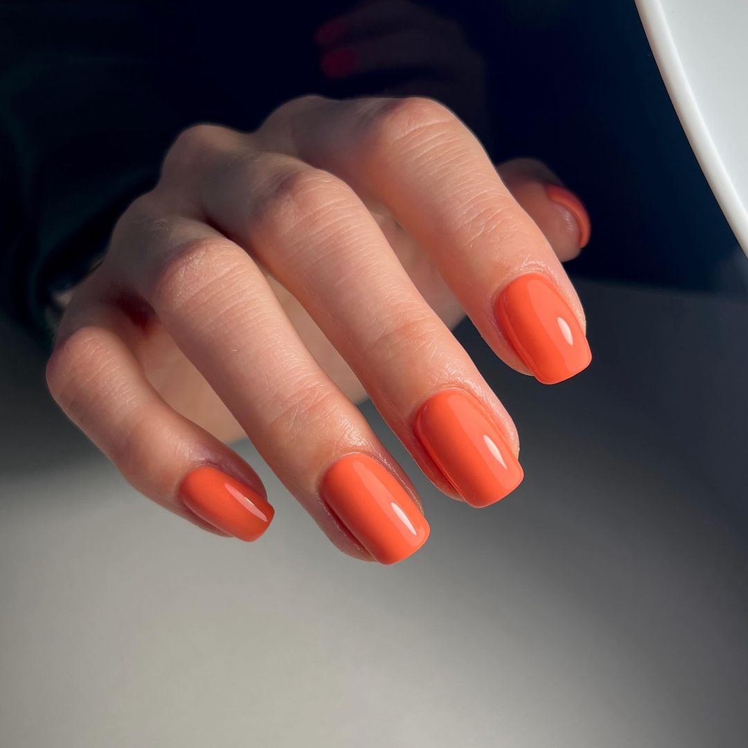 Glowing Glamour: 25 Neon Coral Nails Ideas to Brighten Your Look