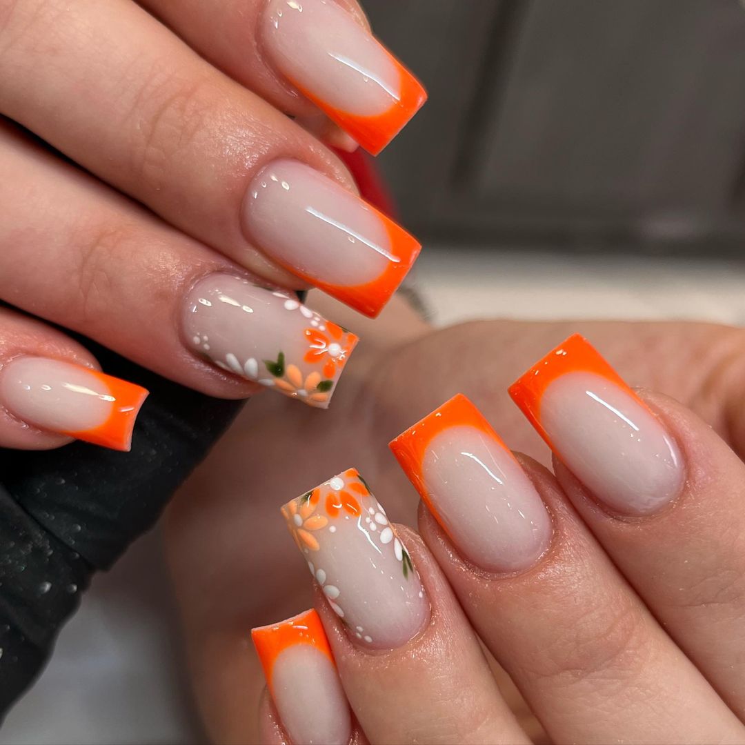 27 Vibrant Summer Orange Nail Designs to Brighten Your Look