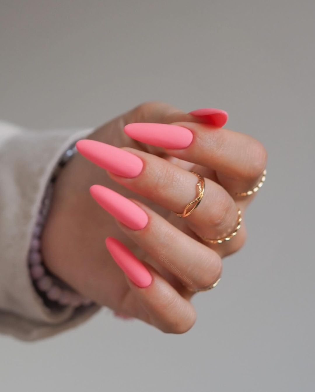 Glowing Glamour: 25 Neon Coral Nails Ideas to Brighten Your Look