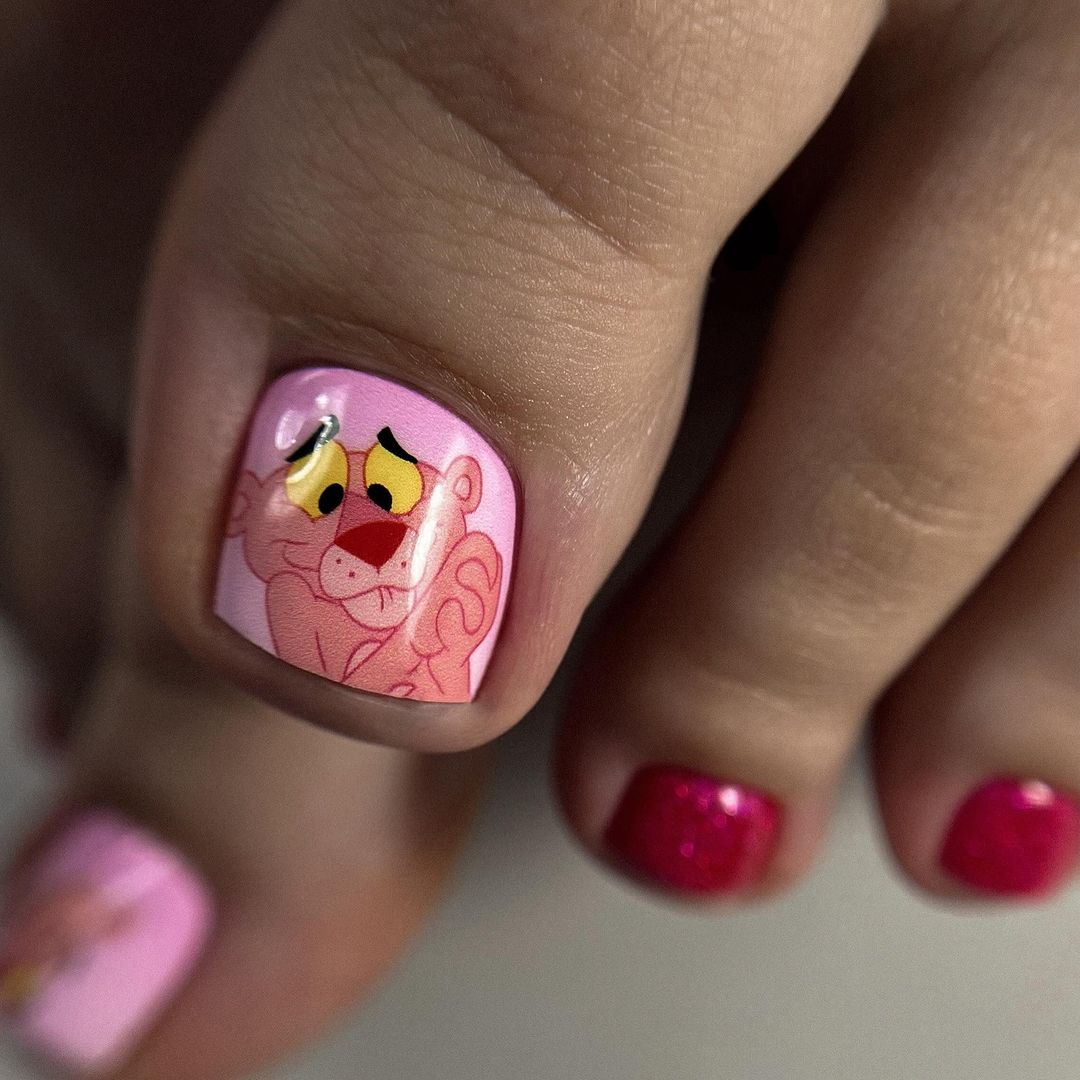 27 Hot Pink Toe Nail Designs to Rock This Summer: Get Inspired!