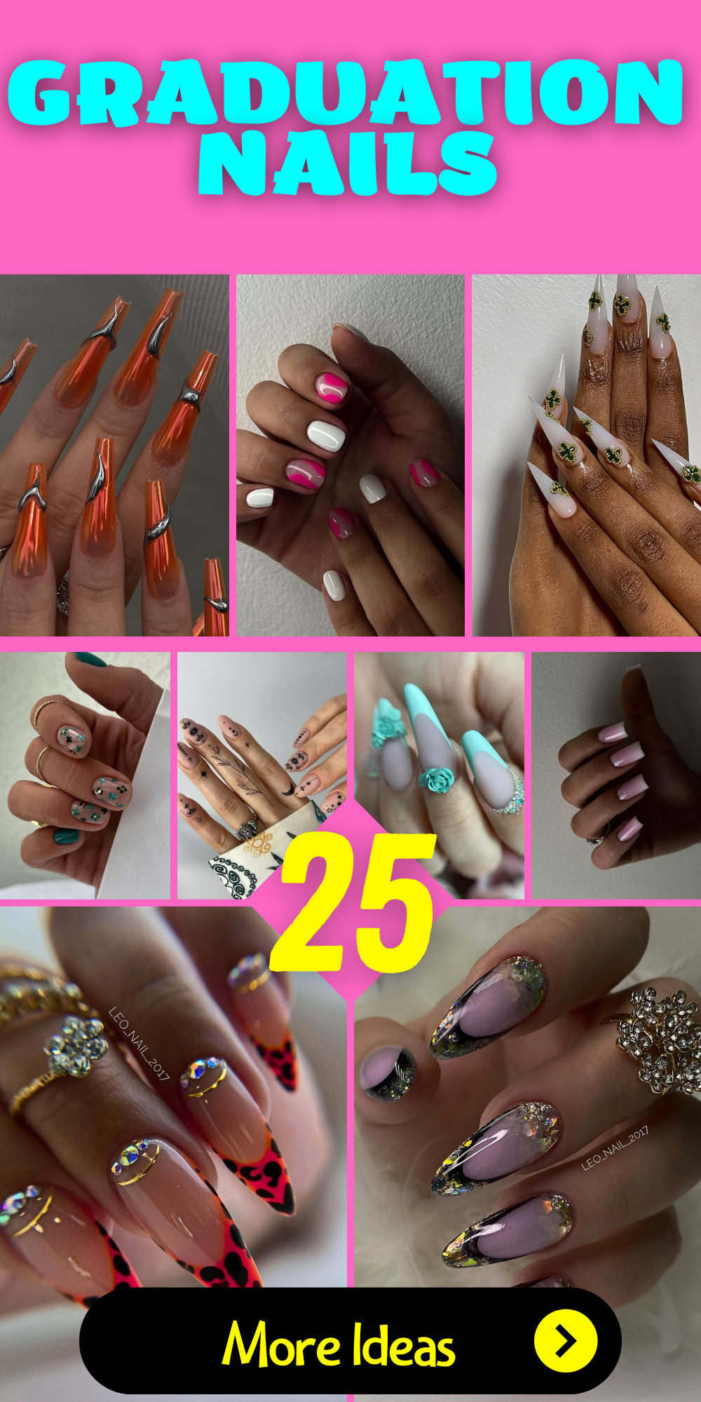 Celebrate Your Milestone in Style: 25 Graduation Nail Ideas to Rock Your Ceremony!