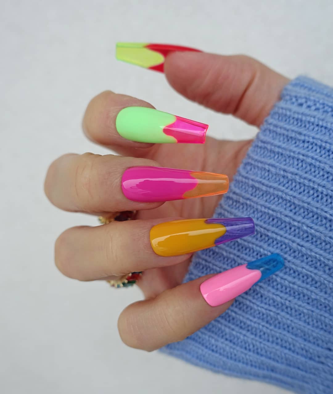 Elevate Your Style: Trendsetting Summer Coffin Nails of 2024