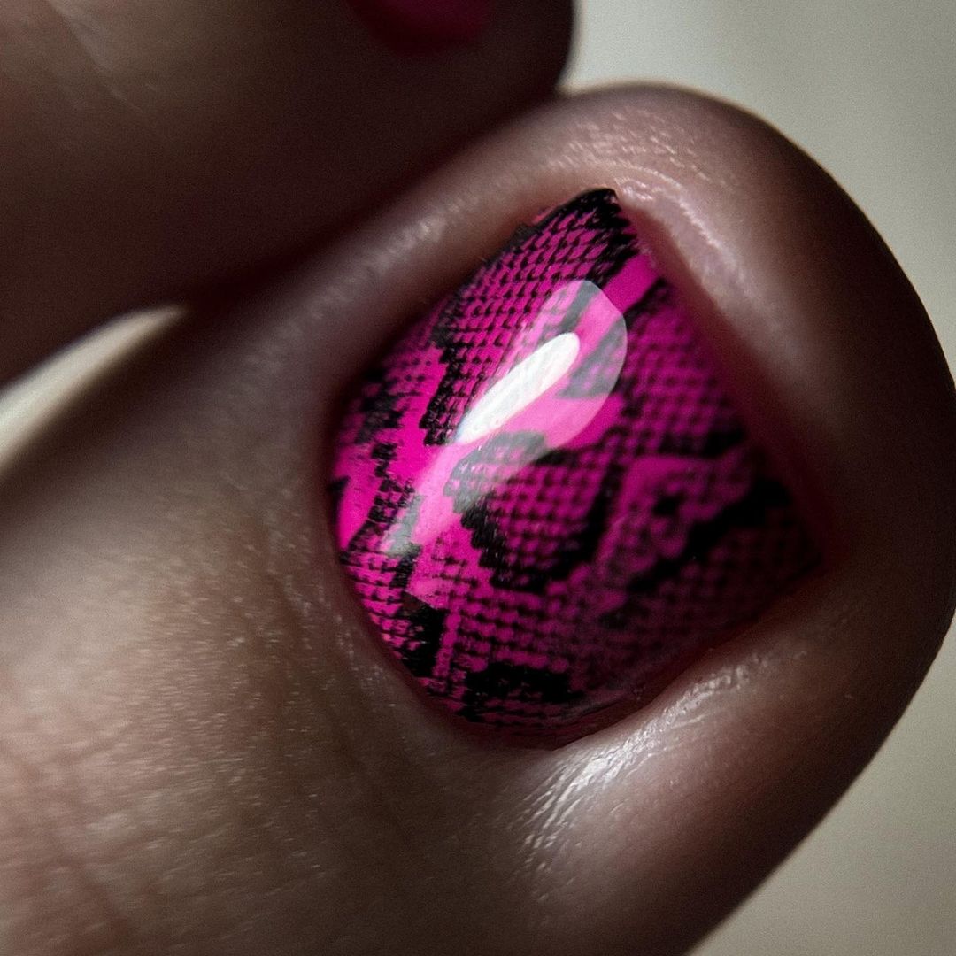 27 Hot Pink Toe Nail Designs to Rock This Summer: Get Inspired!